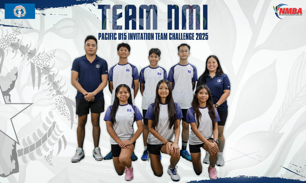 NMI U15 Badminton Team off to New Zealand