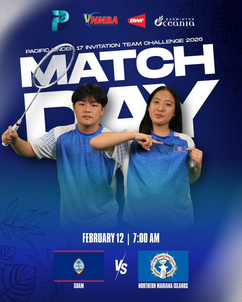 Match Day 1 Schedule – Pacific U17 Invitation Team Challenge 2026