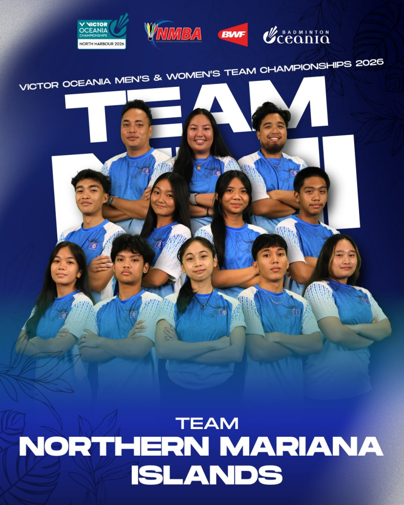 Team NMI – VICTOR Oceania Championships 2026